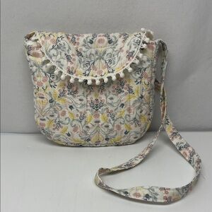 Floral Patterned Crossbody Bag